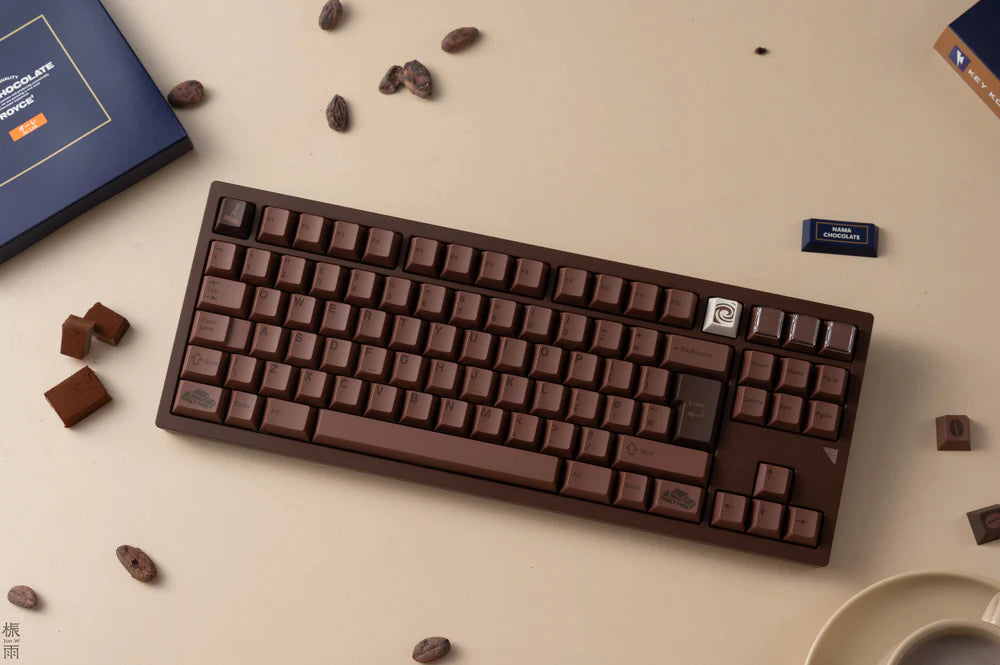 (In Stock) Keykobo Nama Chocolate Keycap Set