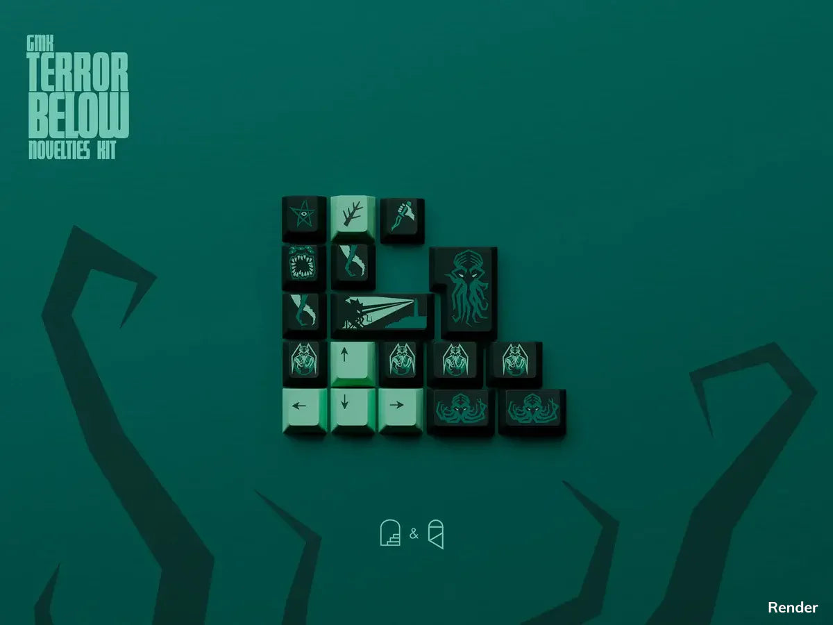 (Protozoa) GMK Terror Below Keycaps