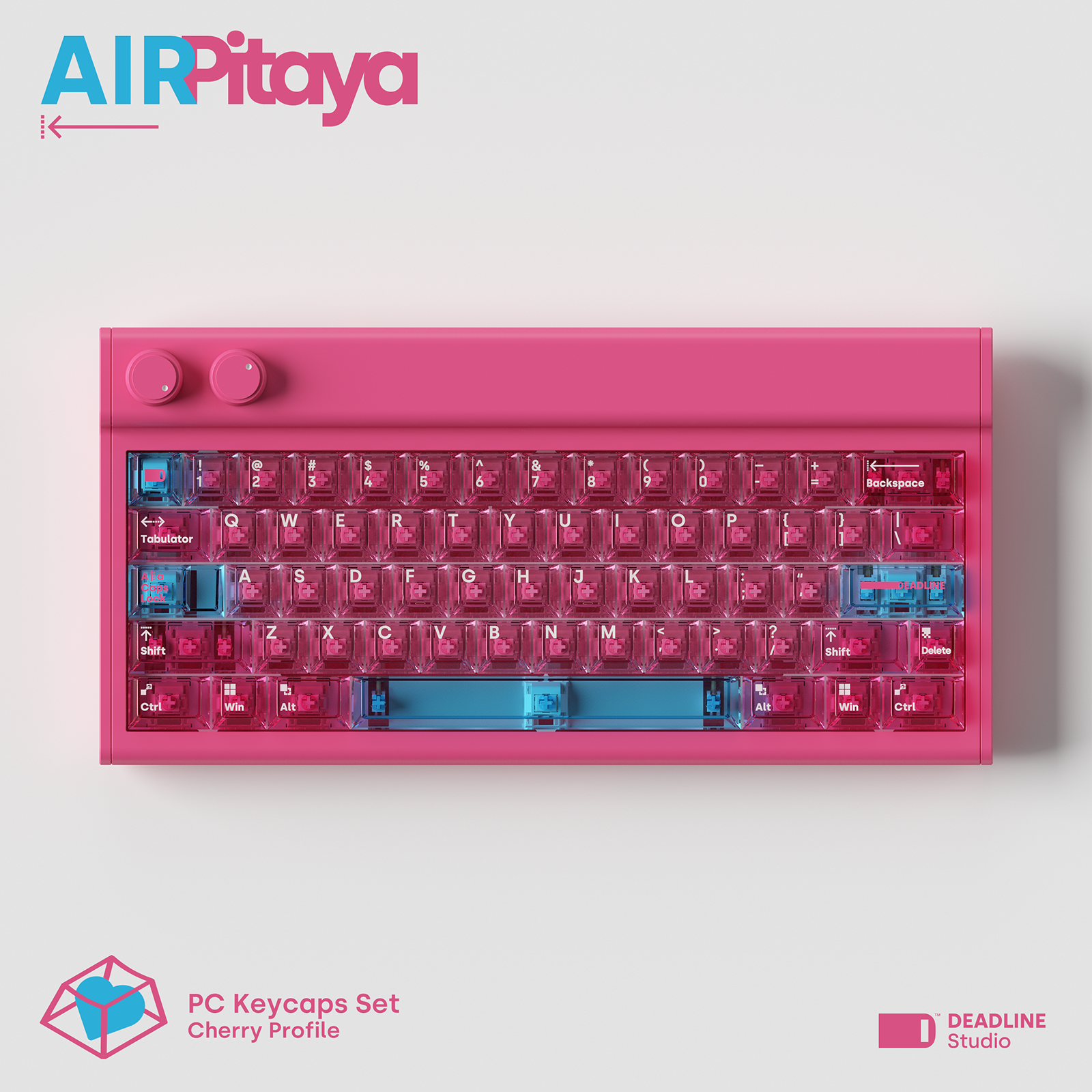 (Group Buy) AIR-Pitaya Keycap Set