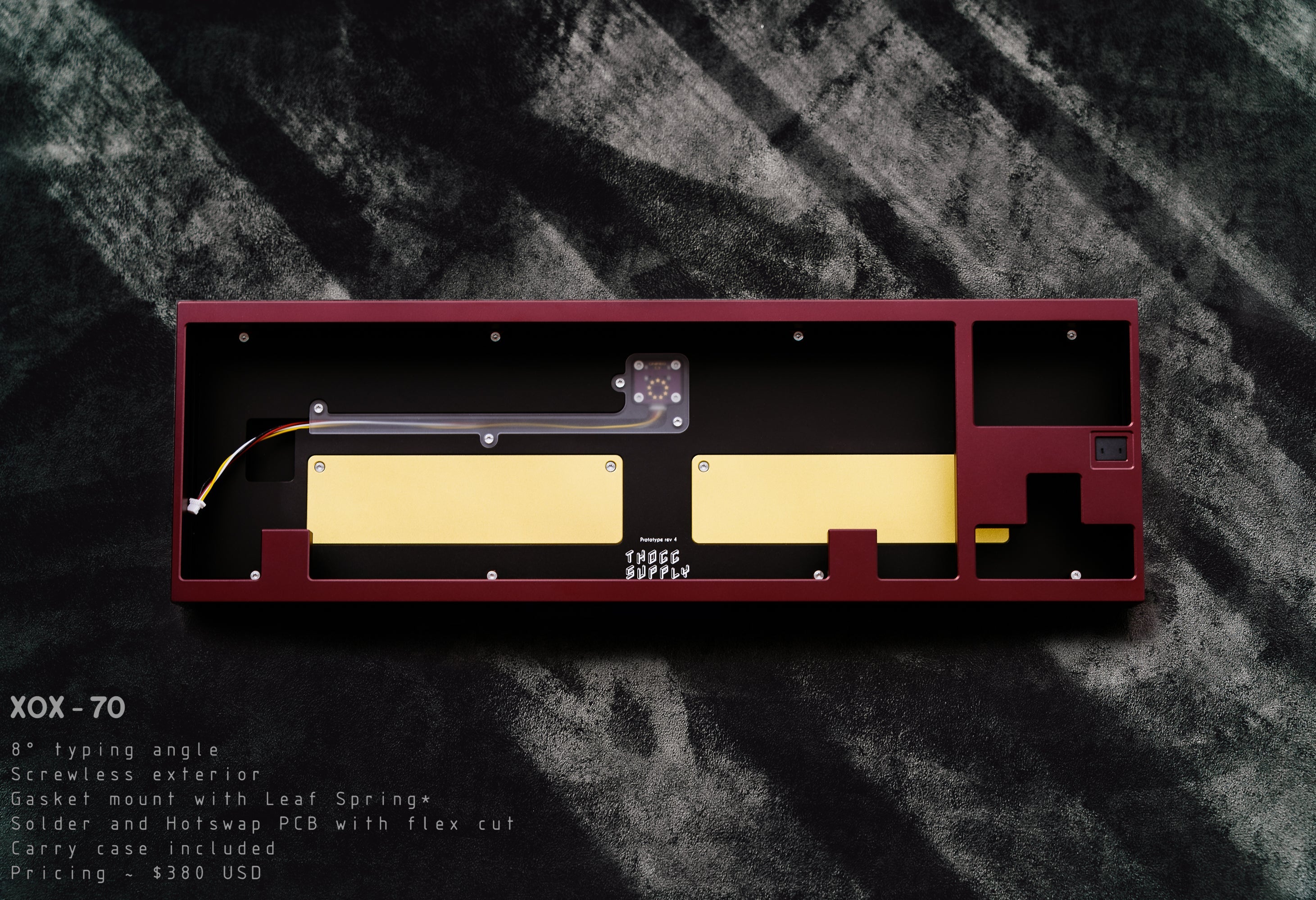 (In Stock) XOX70 FRL-TKL Keyboard Kit