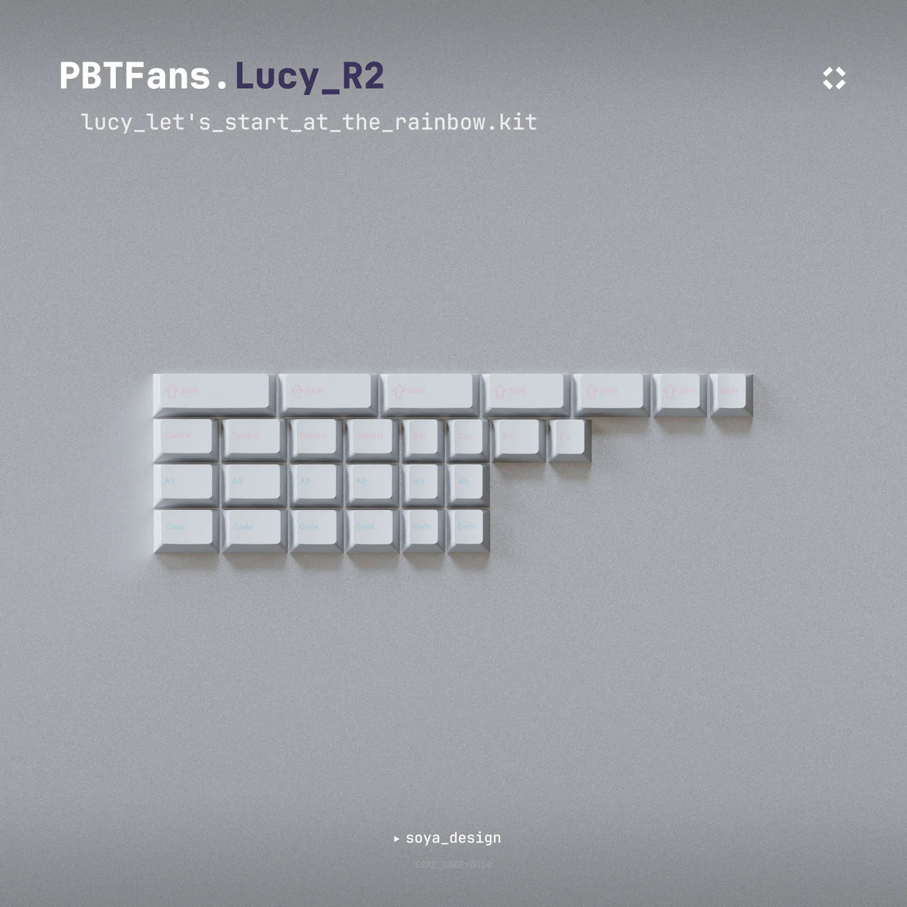 (Group Buy) Tofu TKL x PBTfans Lucy Keyboard Kit Addons