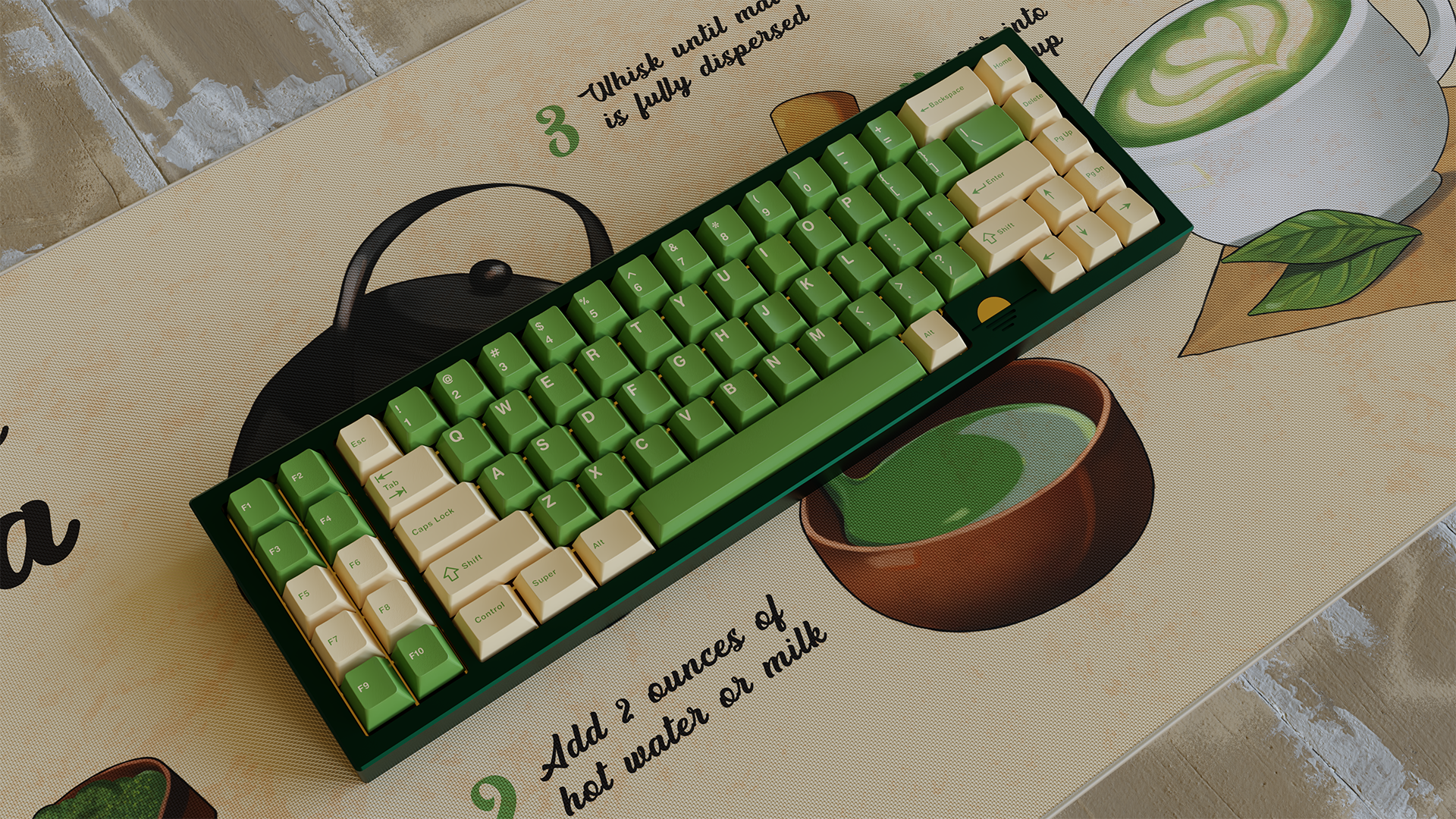 (In Stock) GMK Cream Matcha