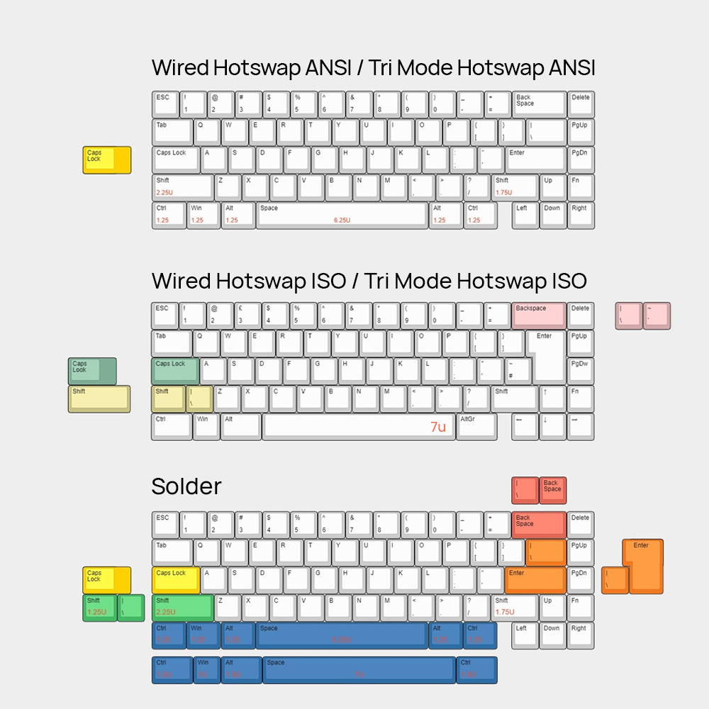 
                  
                    (In Stock) QK65 Mirror Keyboard
                  
                