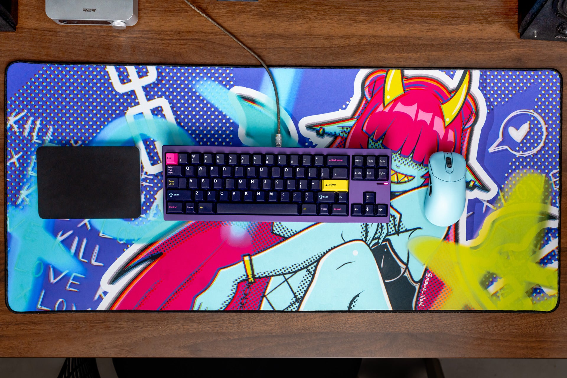 (In Stock) Kill x Love Deskmats