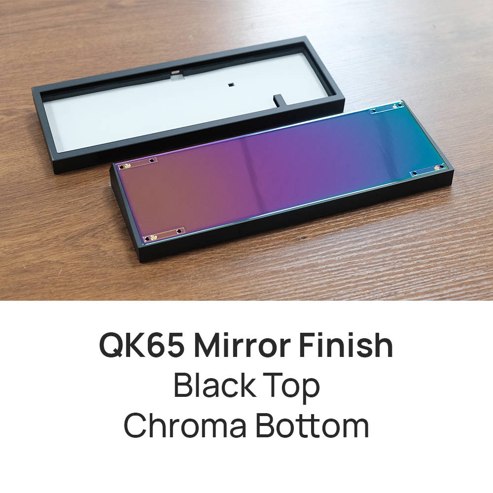 (In Stock) QK65 Mirror Keyboard