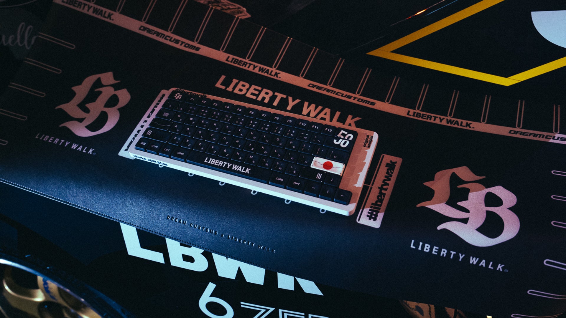 (Pre Order) Liberty Walk x Original Konbini Keyboard & Deskpad Bundle