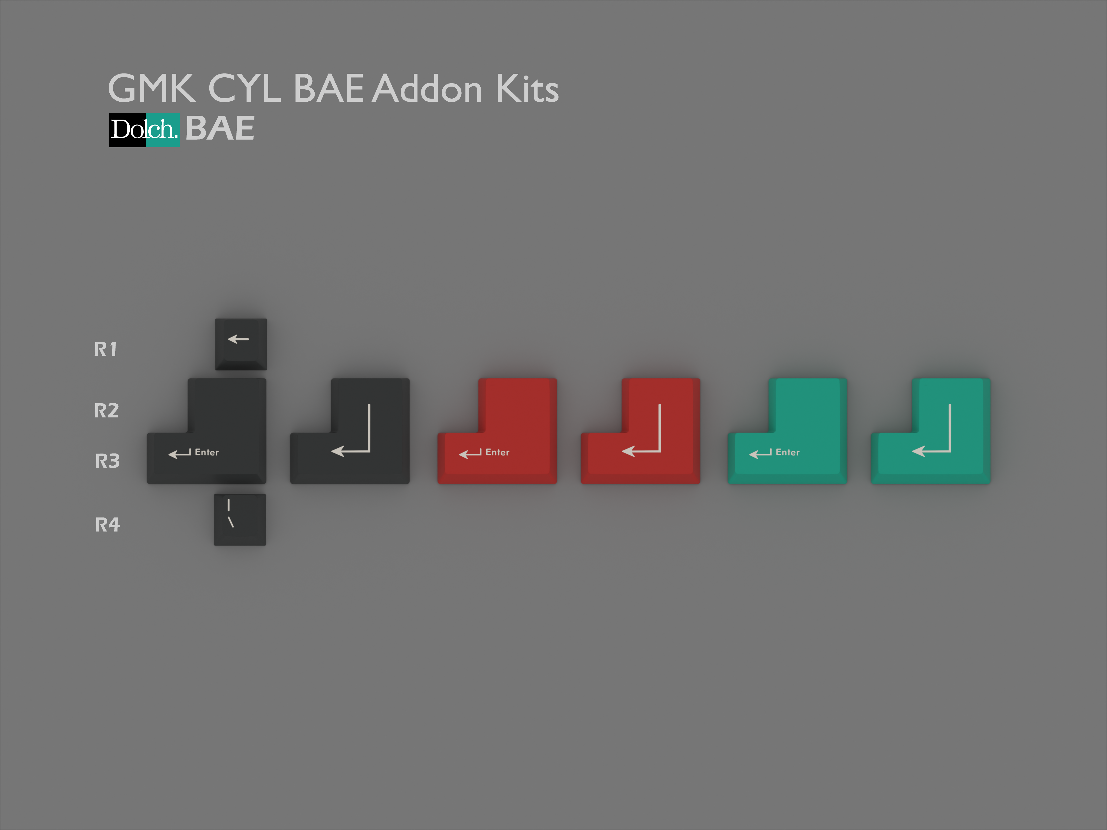 (Pre-Order) GMK CYL BAE Addon Kits