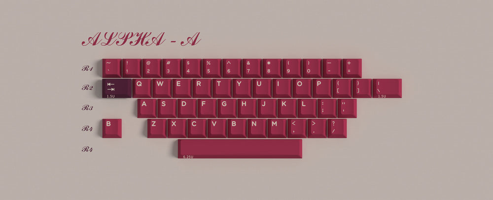 
                  
                    (Group Buy) Domikey Red Velvet Keycaps
                  
                