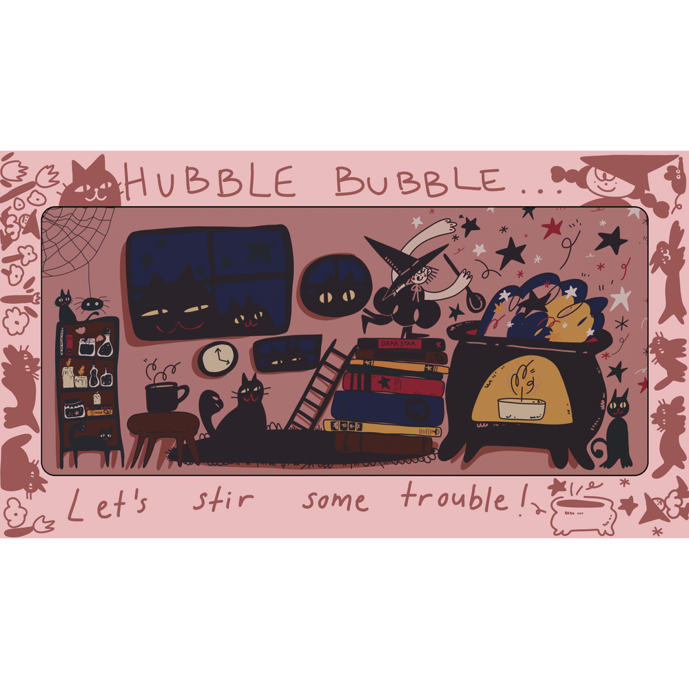 (In Stock) Hubble Bubble Deskmats