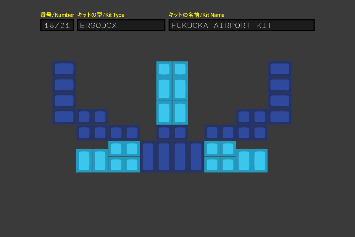 (In Stock) KAM Soaring Skies Keyset