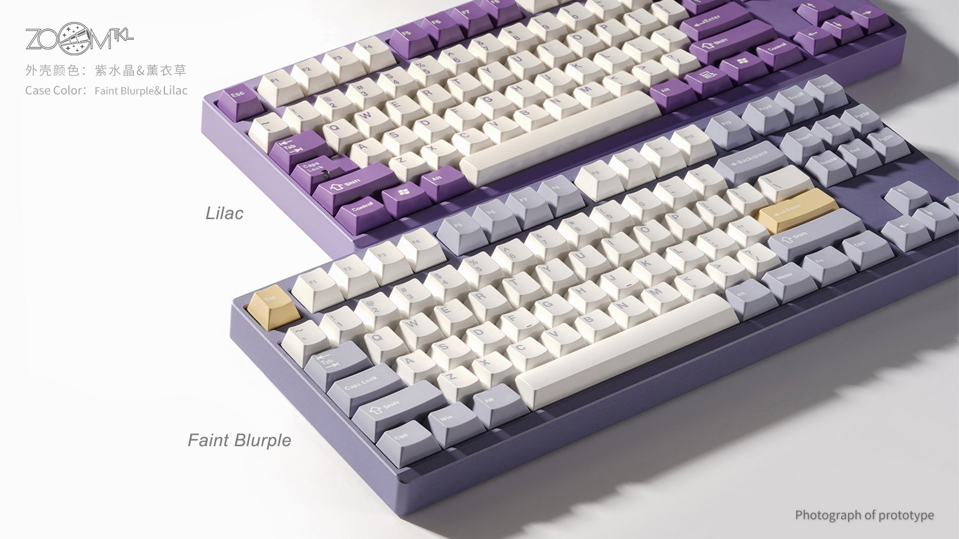 (Group Buy) ZOOM TKL ESSENTIAL EDITION - Faint Blurple