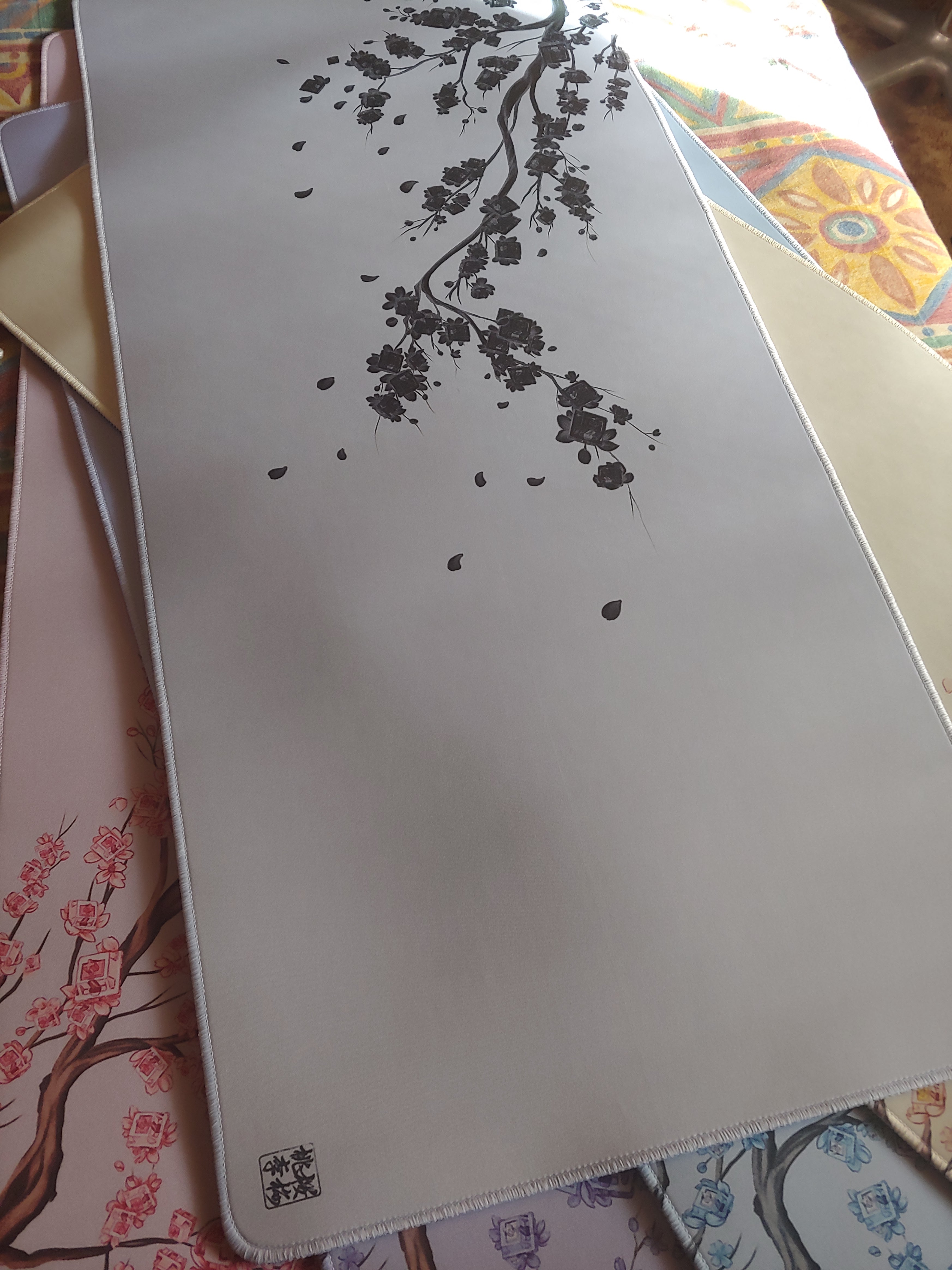 (Group Buy) Cherry Blossomx Deskmats