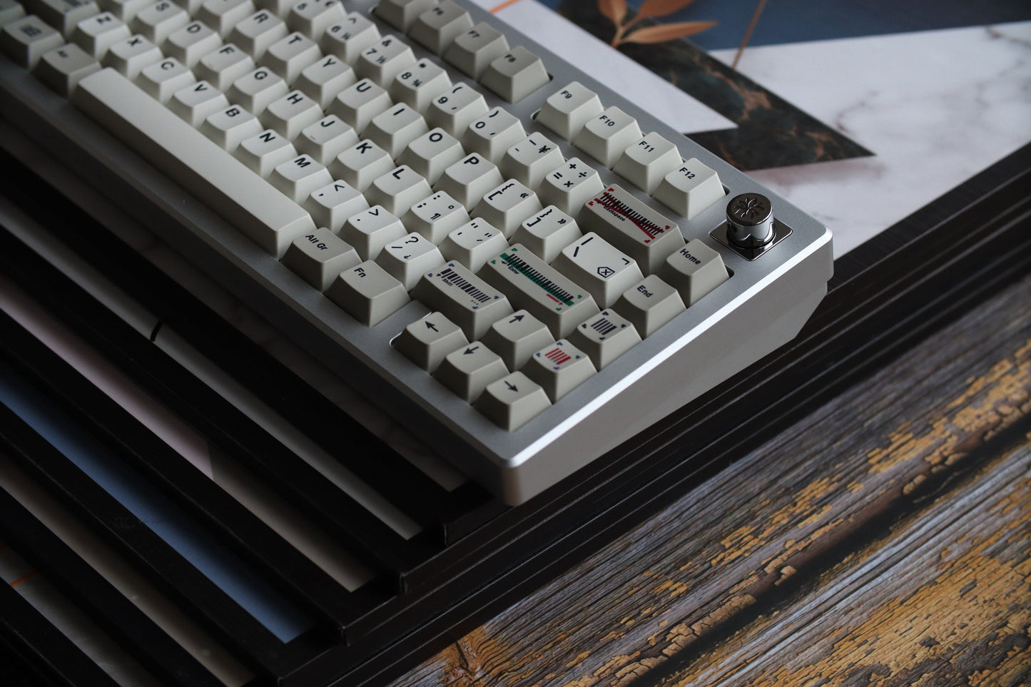 
                  
                    (Group Buy) Jris75 Keyboard Kit - Silver (PVD)
                  
                
