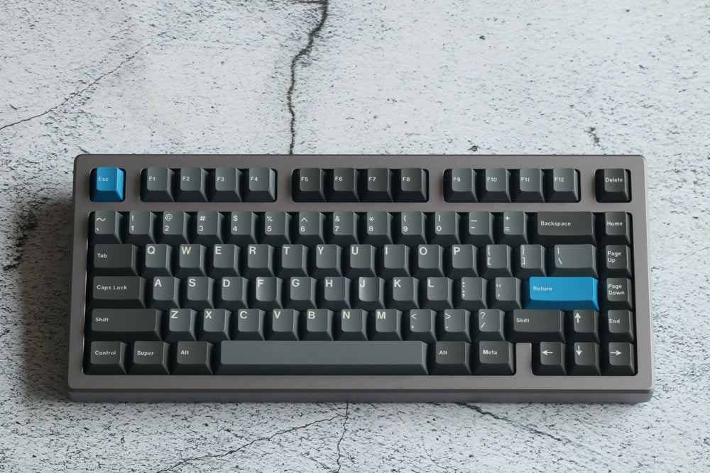 
                  
                    (Group Buy) Jris75 Keyboard Kit - Grey & Black (Anodised)
                  
                