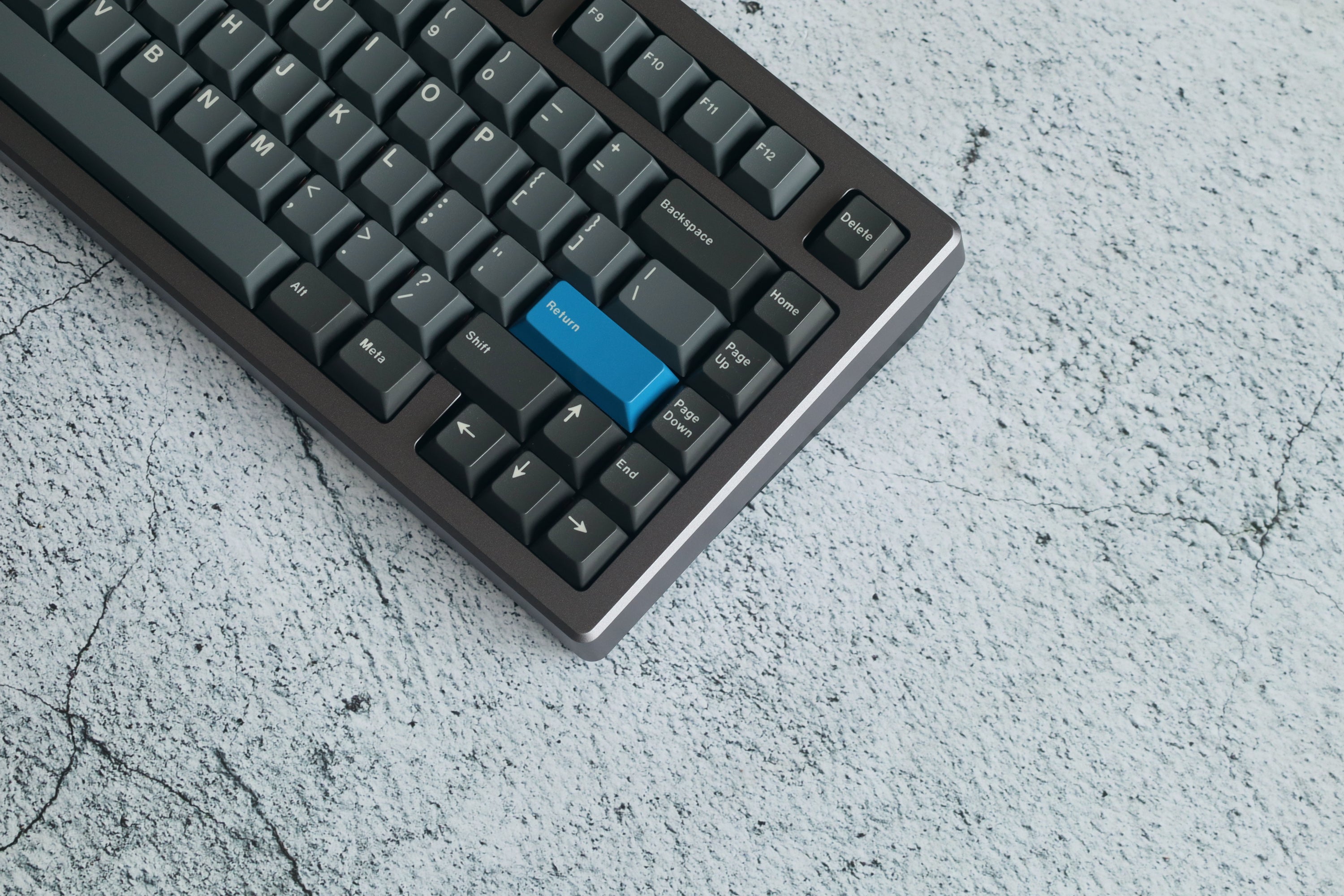 (Group Buy) Jris75 Keyboard Kit - Grey & Black (PVD)