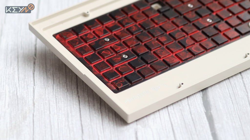 (Group Buy) Keyno Y-8 Keyboard Kit (Heat Coloured)