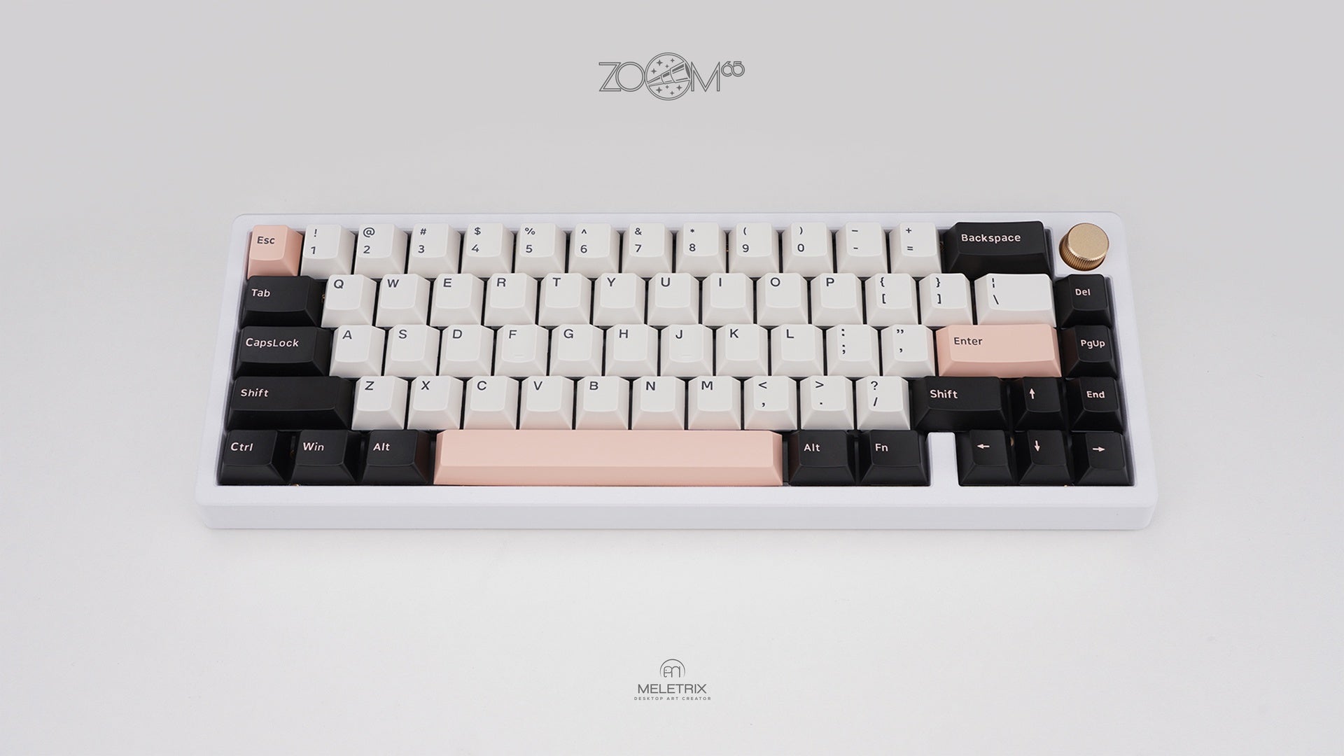 In Stock) Zoom65 Olivia Light Keyboard Kit