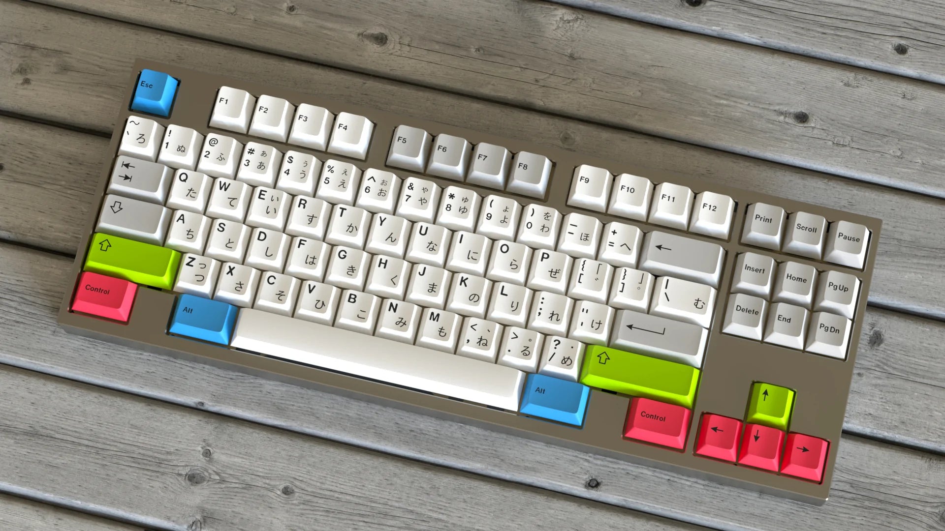 (In Stock) GMK Modern Japanese Desko Keyset