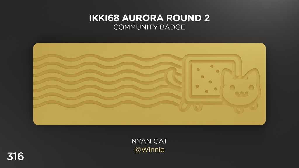 (Group Buy) Ikki68 Aurora R2 Community Badges (313-322)