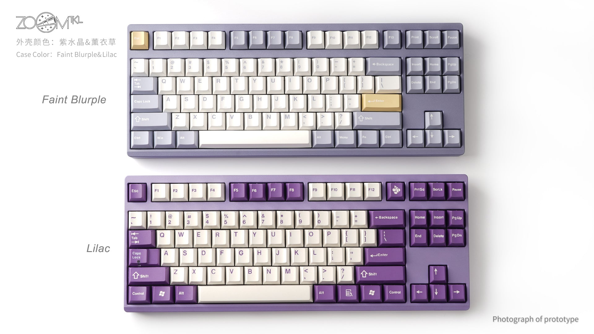 (Group Buy) ZOOM TKL ESSENTIAL EDITION - Lilac