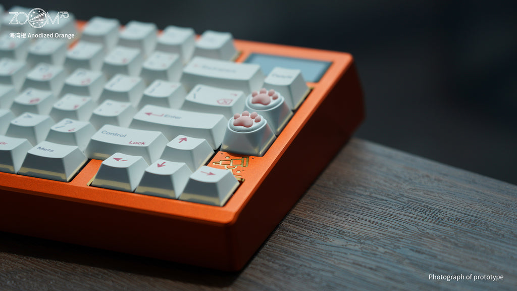 (Group Buy) Zoom75 Special Edition - Anodised Orange