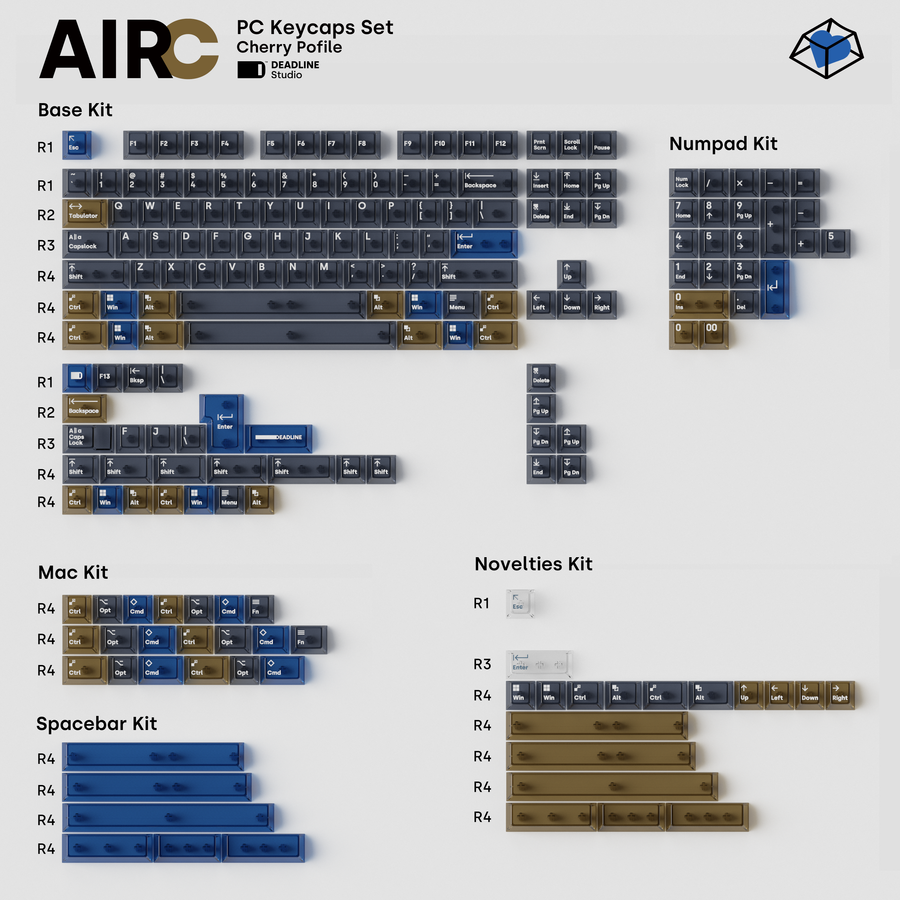 (Group Buy) Deadline AirC Keycaps