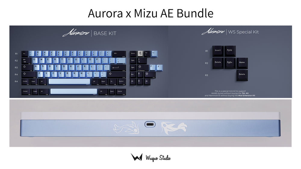 
                  
                    (Group Buy) Aurora x Mizu AE (Aluminium Edition) Keyboard Kit
                  
                