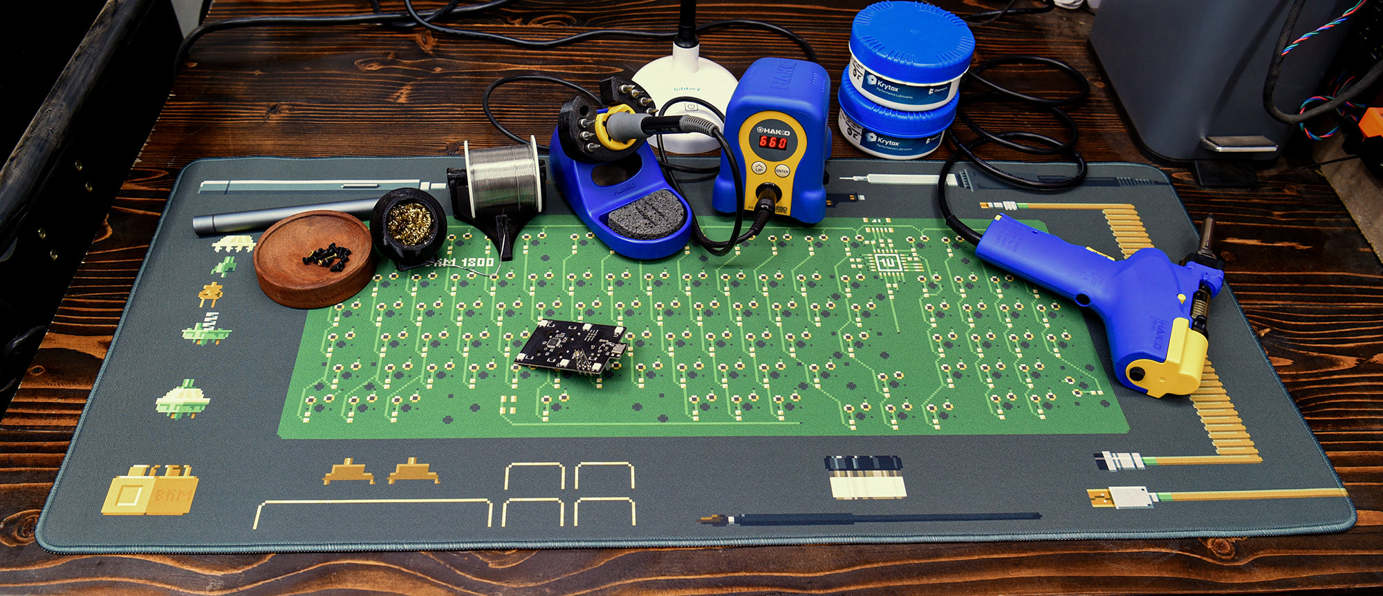 (In Stock) 32Bit Build Deskmats