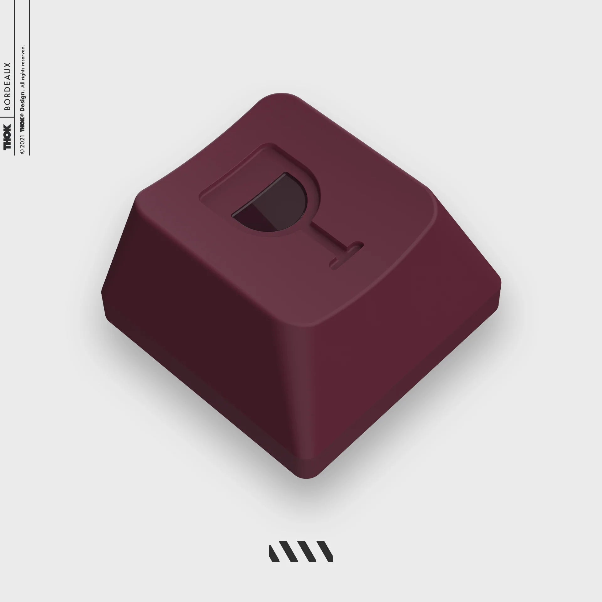 (In Stock) THOK x GMK Bordeaux Artisan