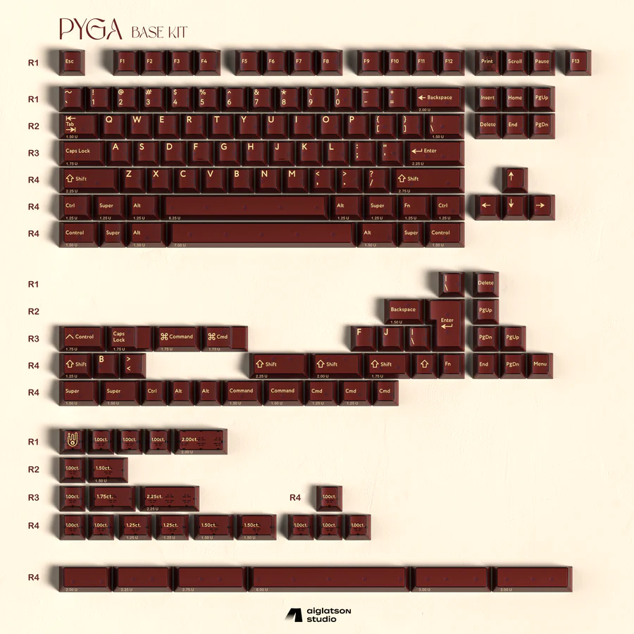 
                  
                    (In Stock) PBTFans PYGA Keycaps
                  
                