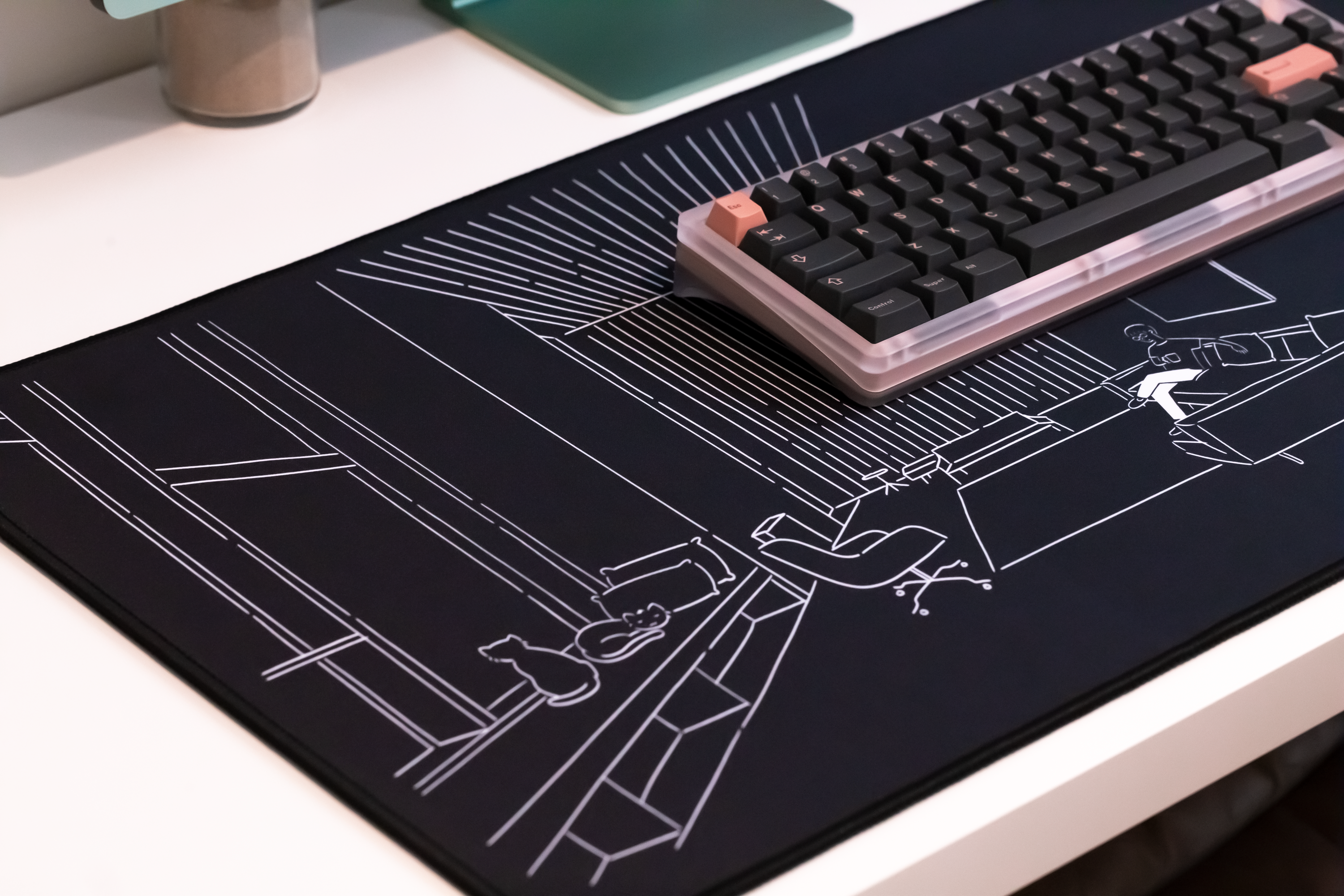 (Group Buy) Taeha Types Studio Deskmat