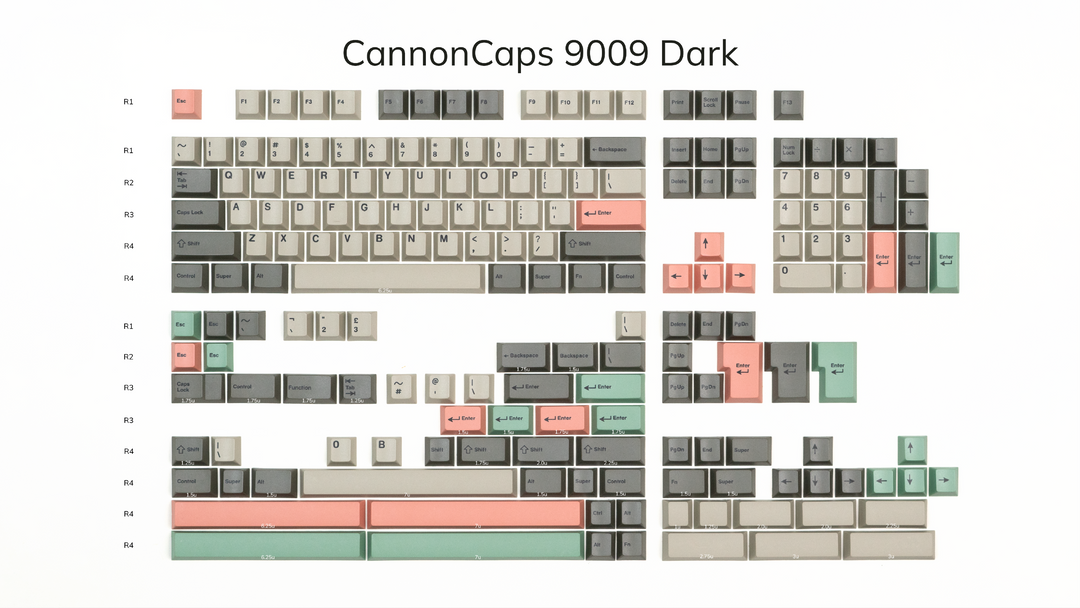 (In Stock) Cannoncaps 9009 Dark