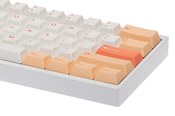 In Stock) NicePBT Peaches n Cream Lite – proto[Typist] Keyboards
