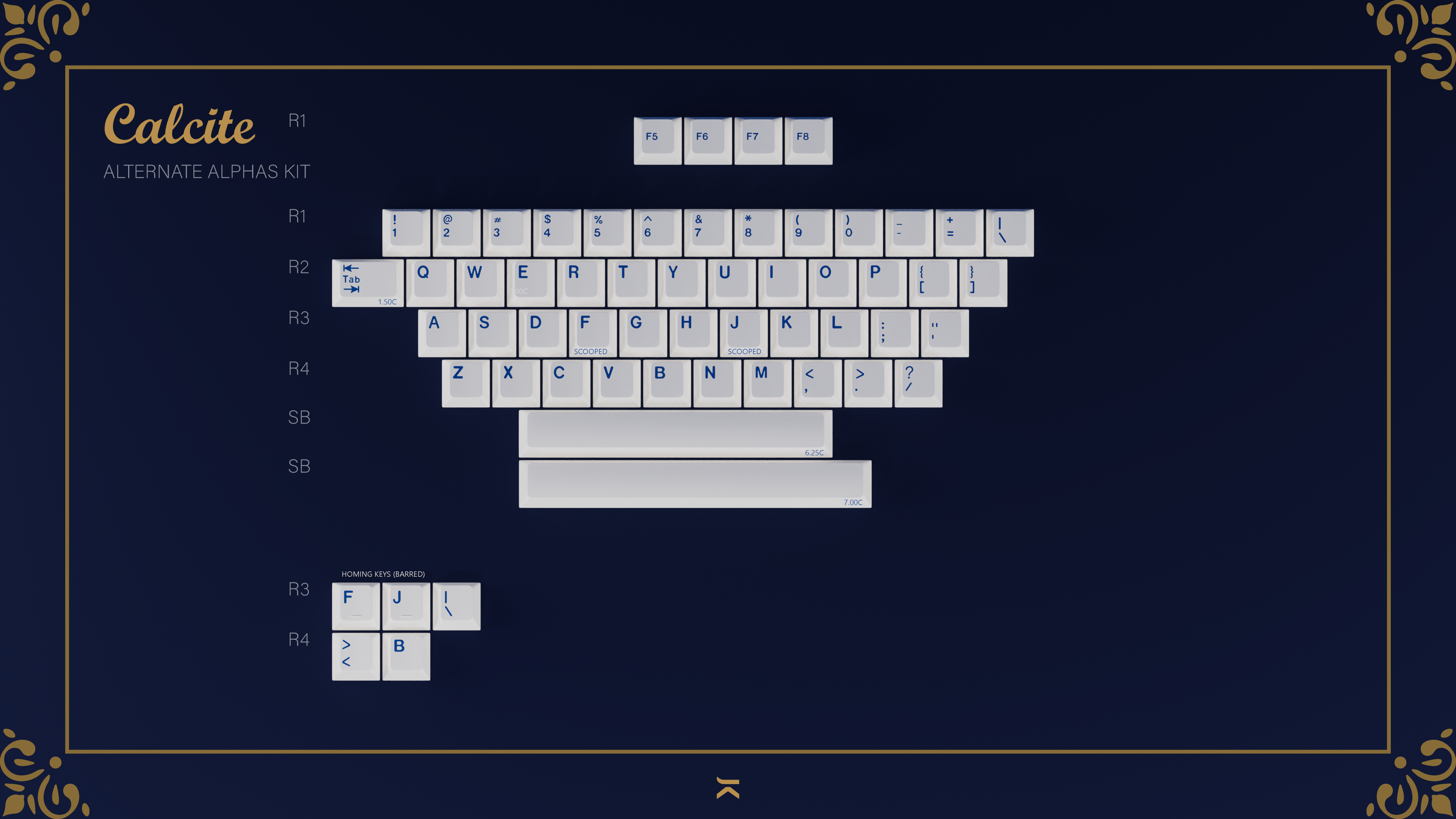 (In Stock) GMK Lazurite