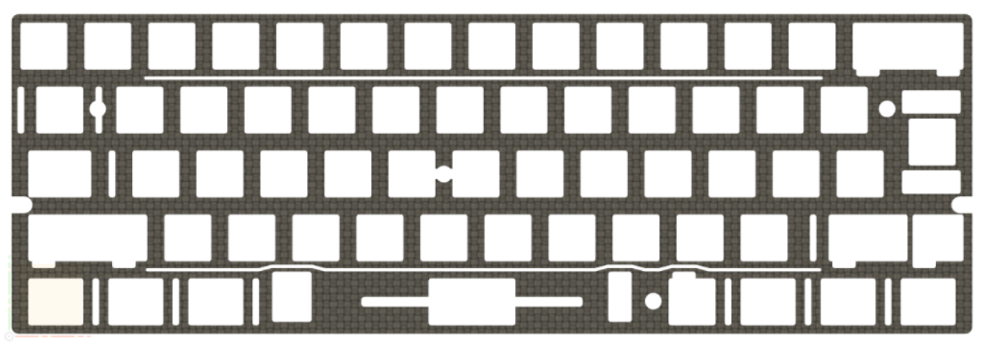 (In Stock) 60% Plates (ANSI and ISO) Carbon Fibre / POM