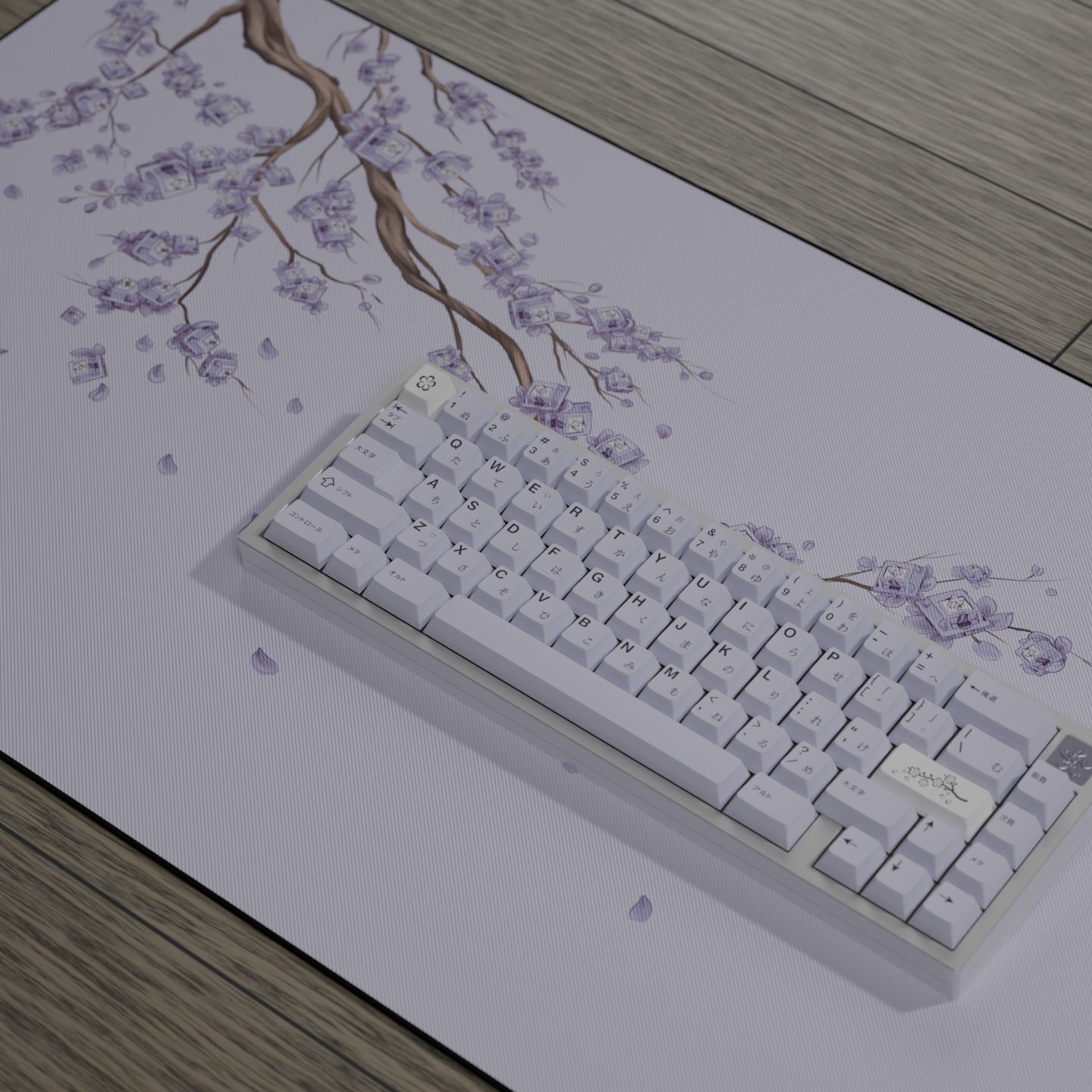 (Group Buy) Cherry Blossomx Deskmats