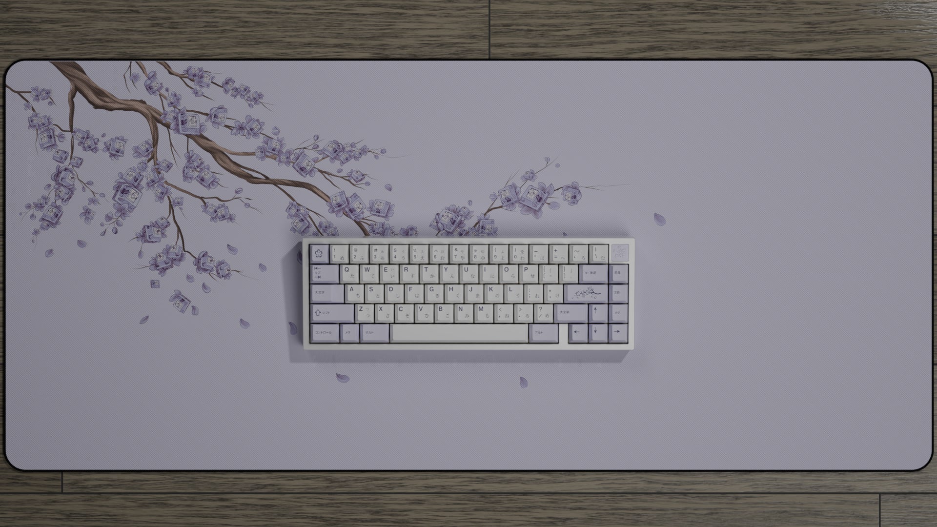 (Group Buy) Cherry Blossomx Deskmats