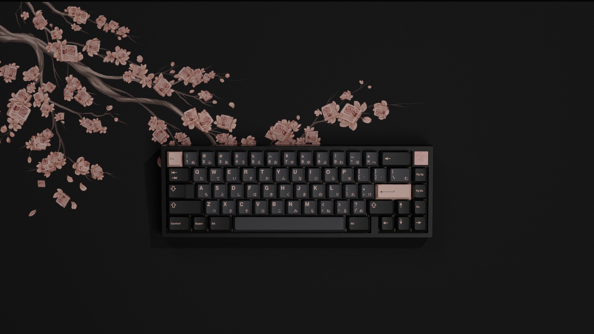 (Group Buy) Cherry Blossomx Deskmats