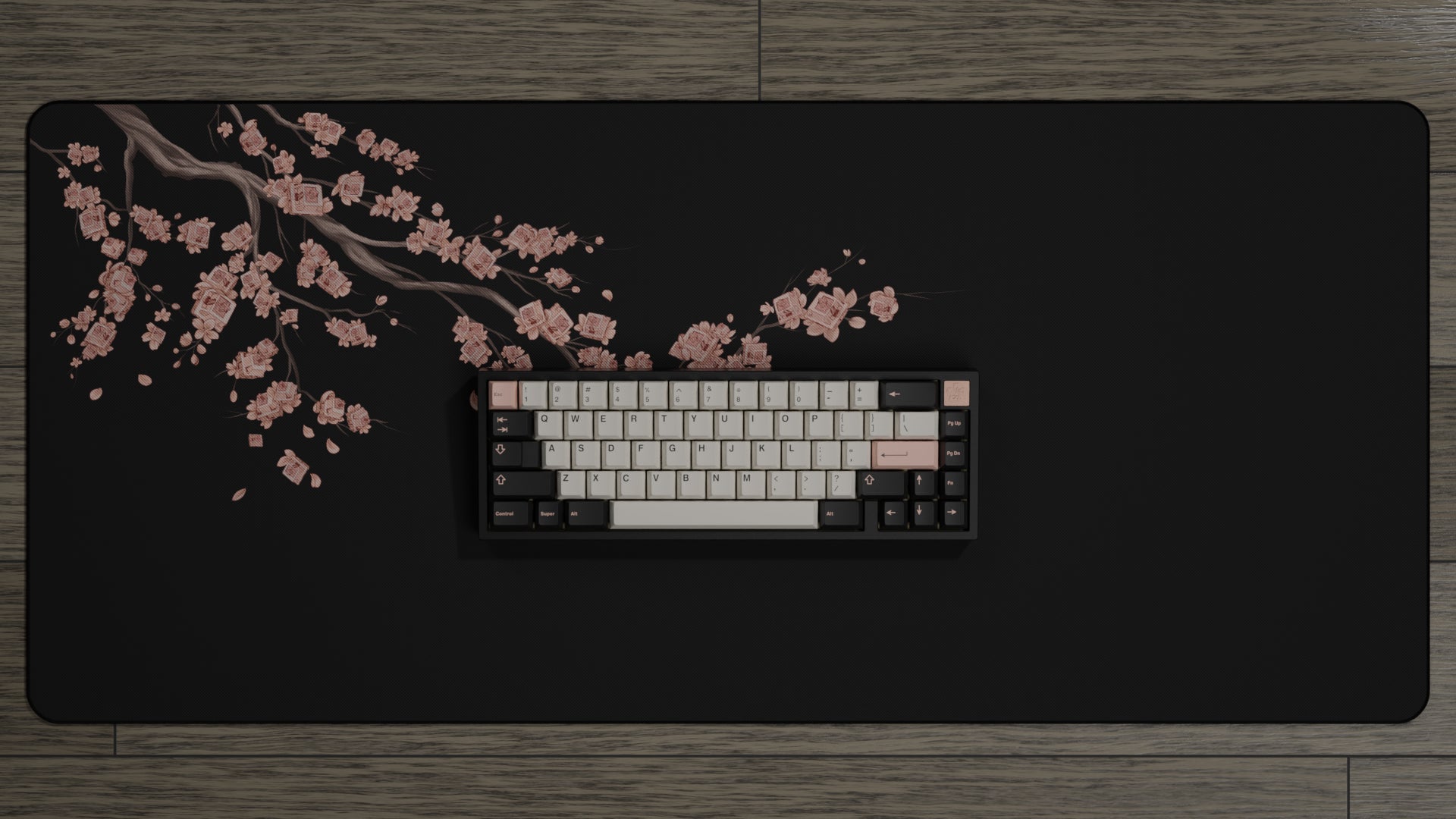 (Group Buy) Cherry Blossomx Deskmats