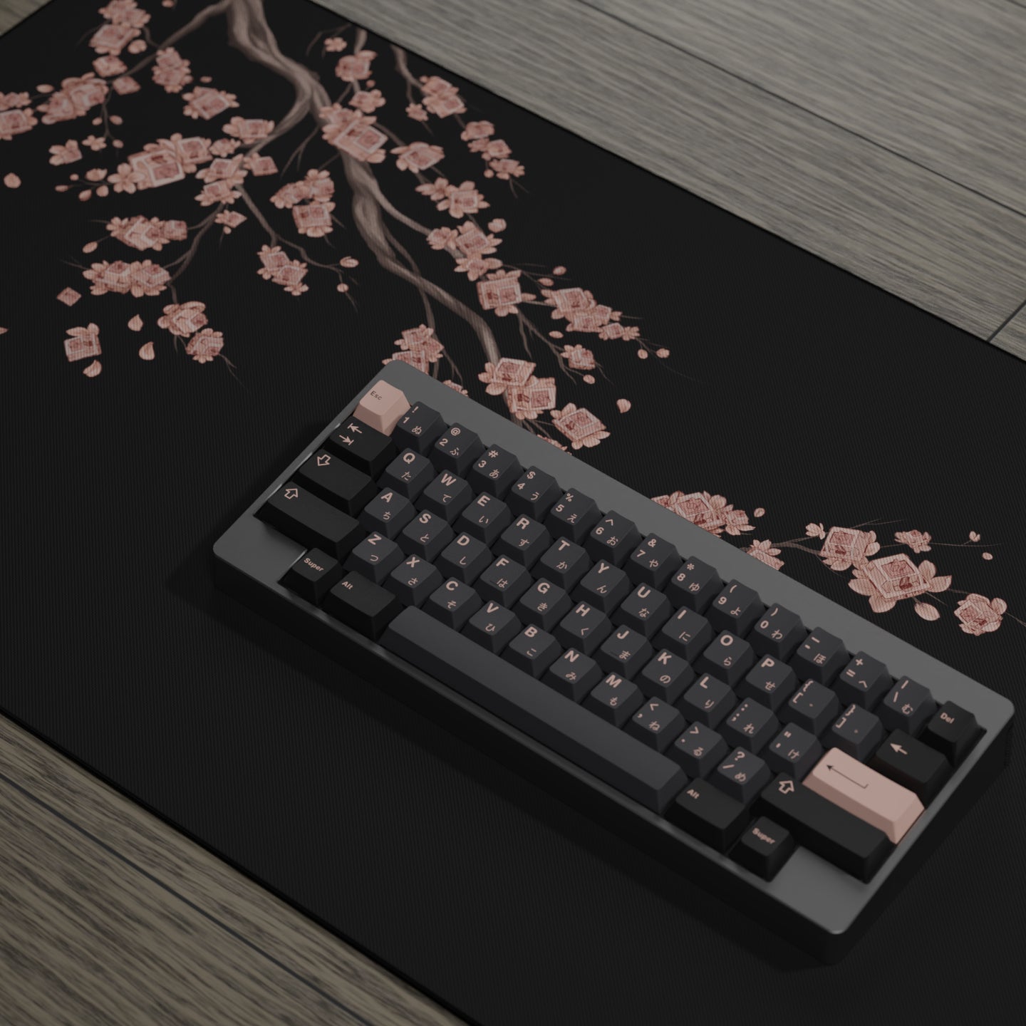 (Group Buy) Cherry Blossomx Deskmats