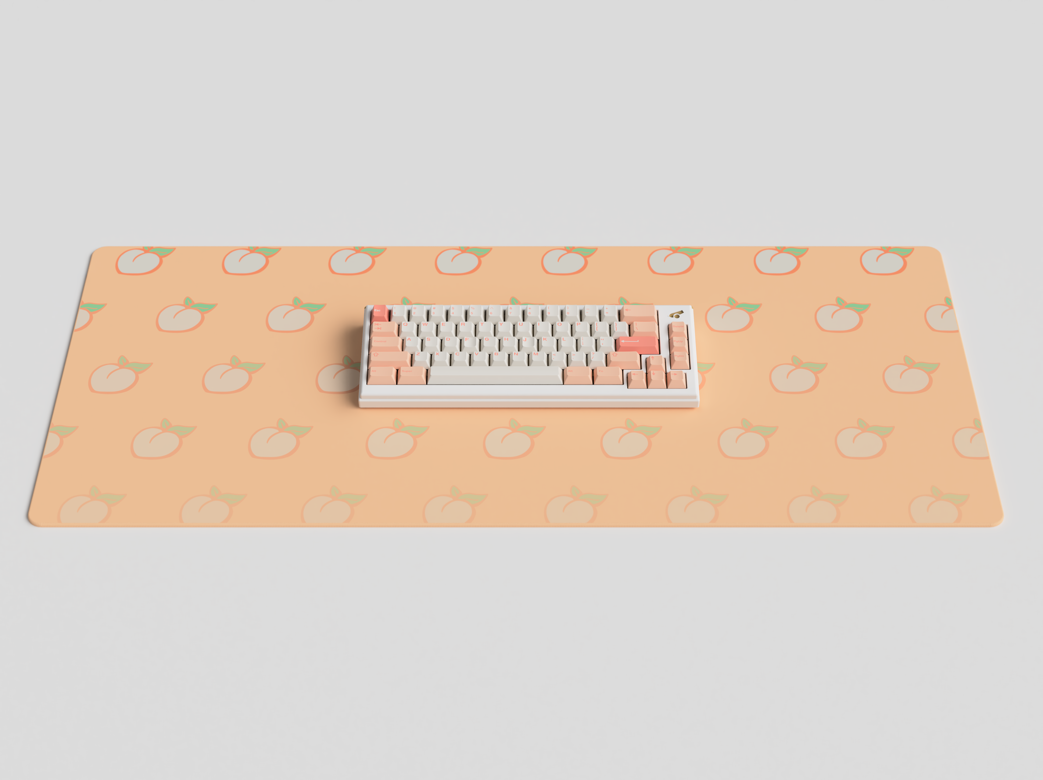 (Group Buy) GMK Peaches n Cream Lite