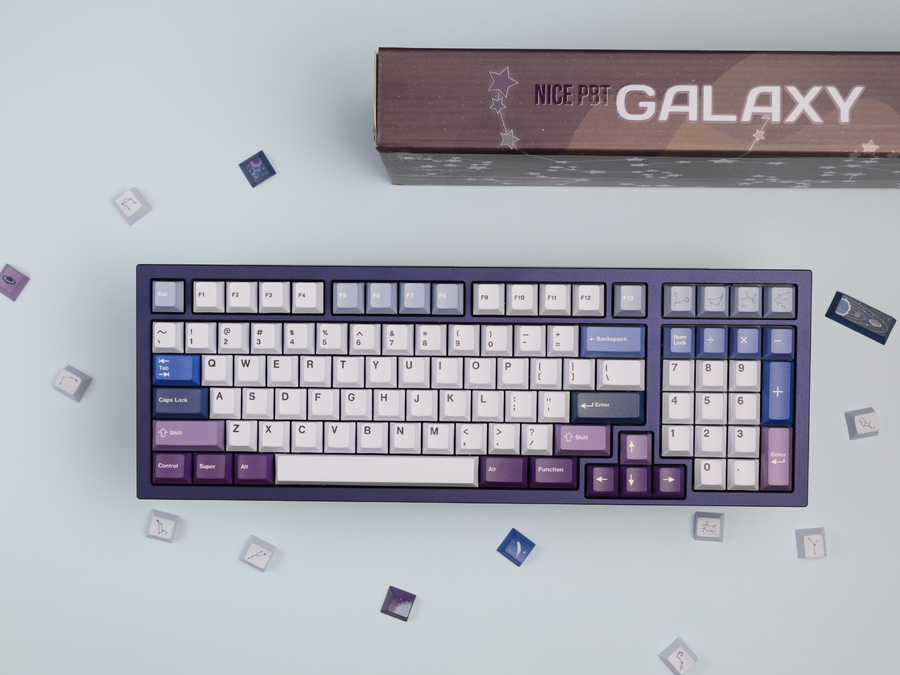In Stock) NicePBT Galaxy – proto[Typist] Keyboards