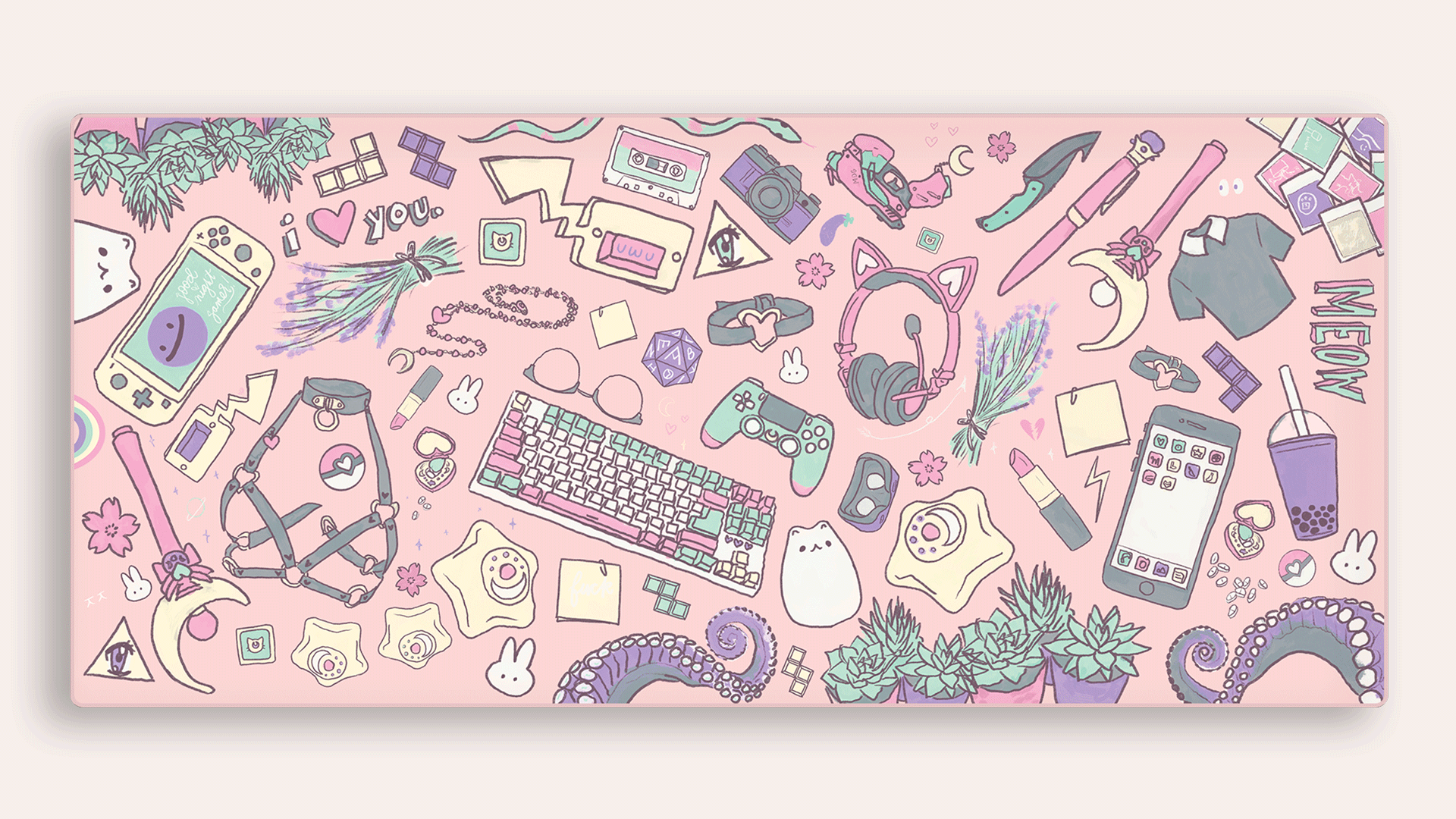 (Group Buy) Favourite Things Deskmat