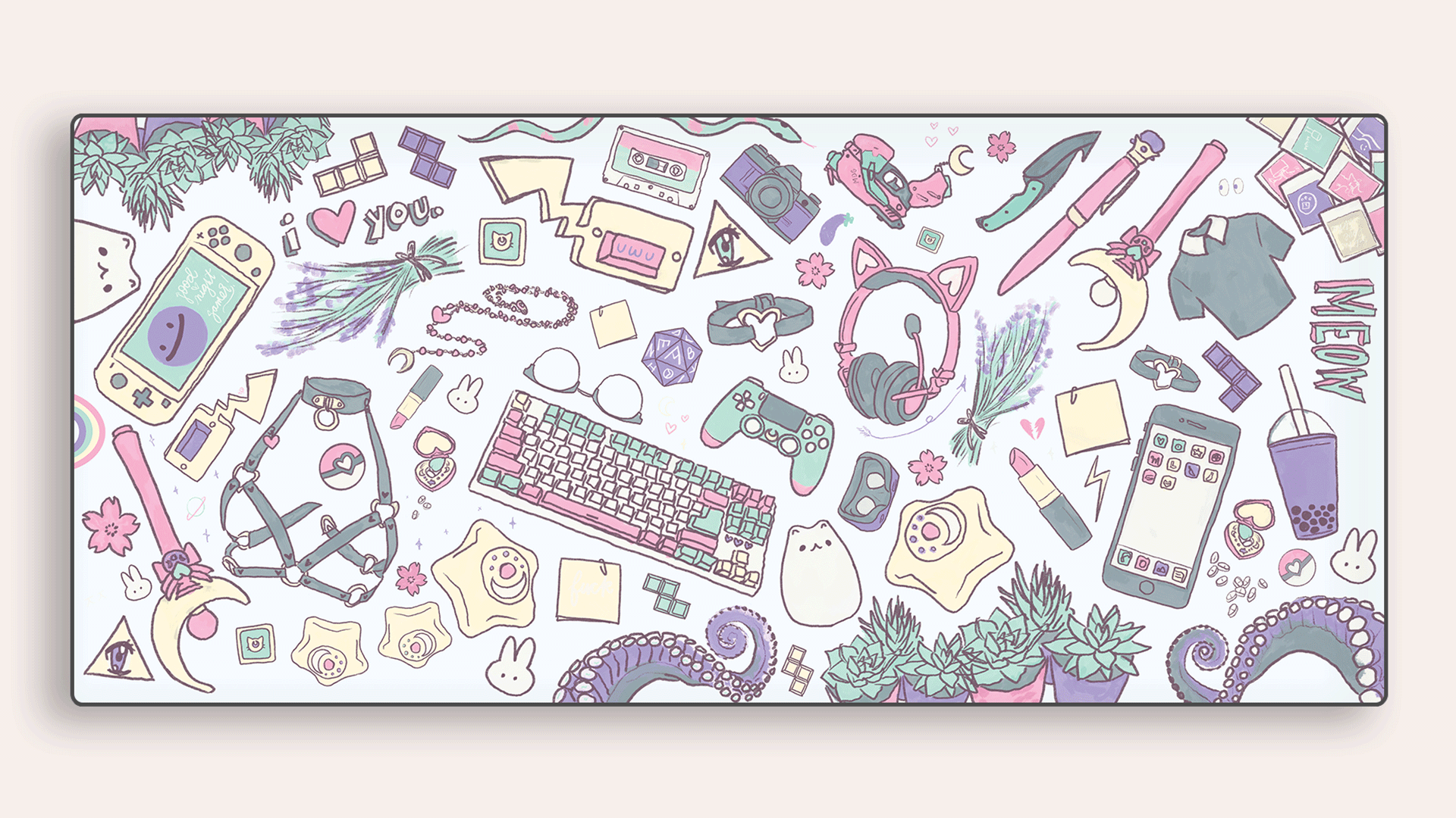 (Group Buy) Favourite Things Deskmat