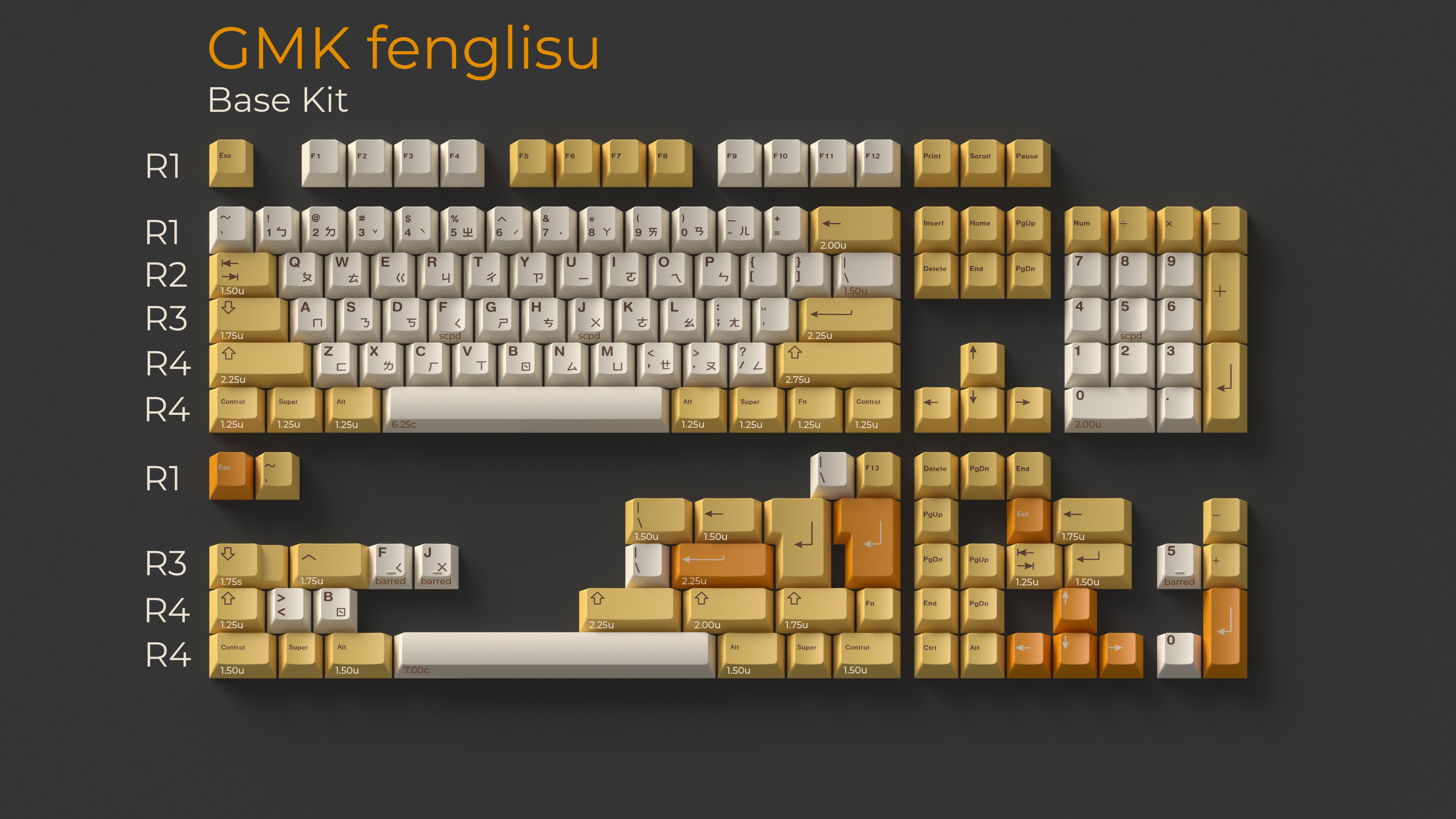 (Group Buy) GMK Fenglisu