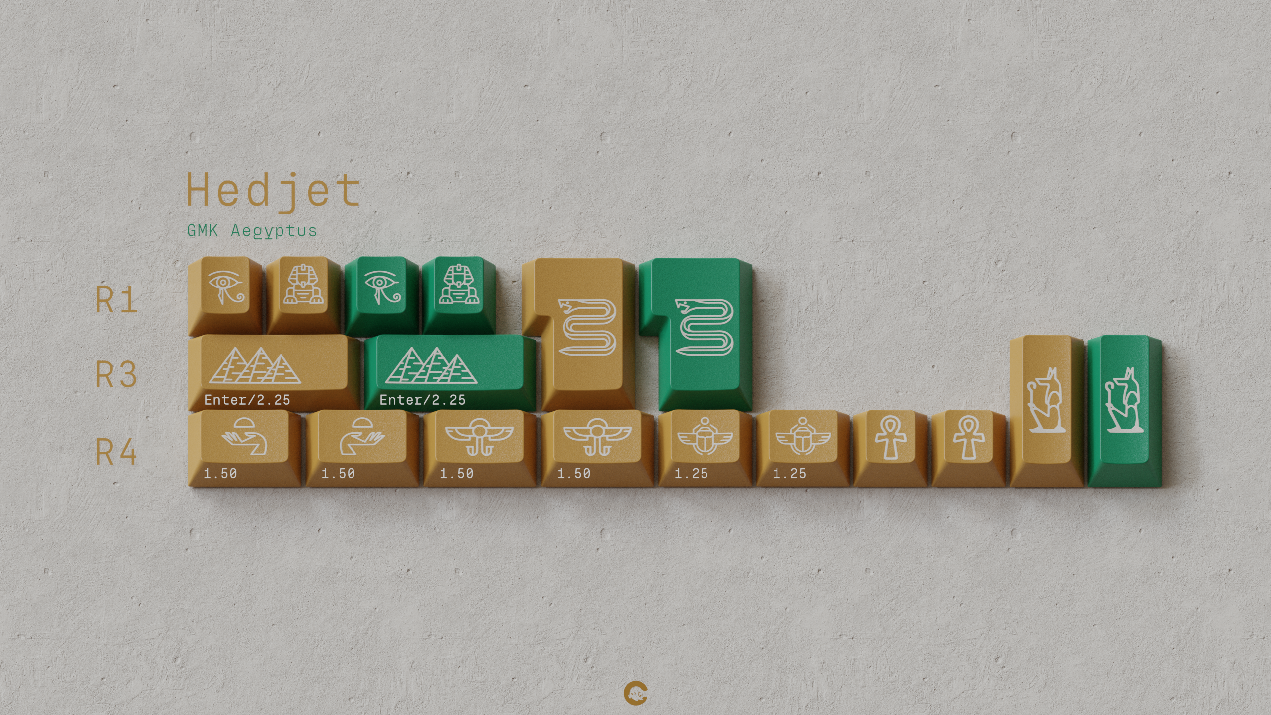 (In Stock) GMK Aegyptus