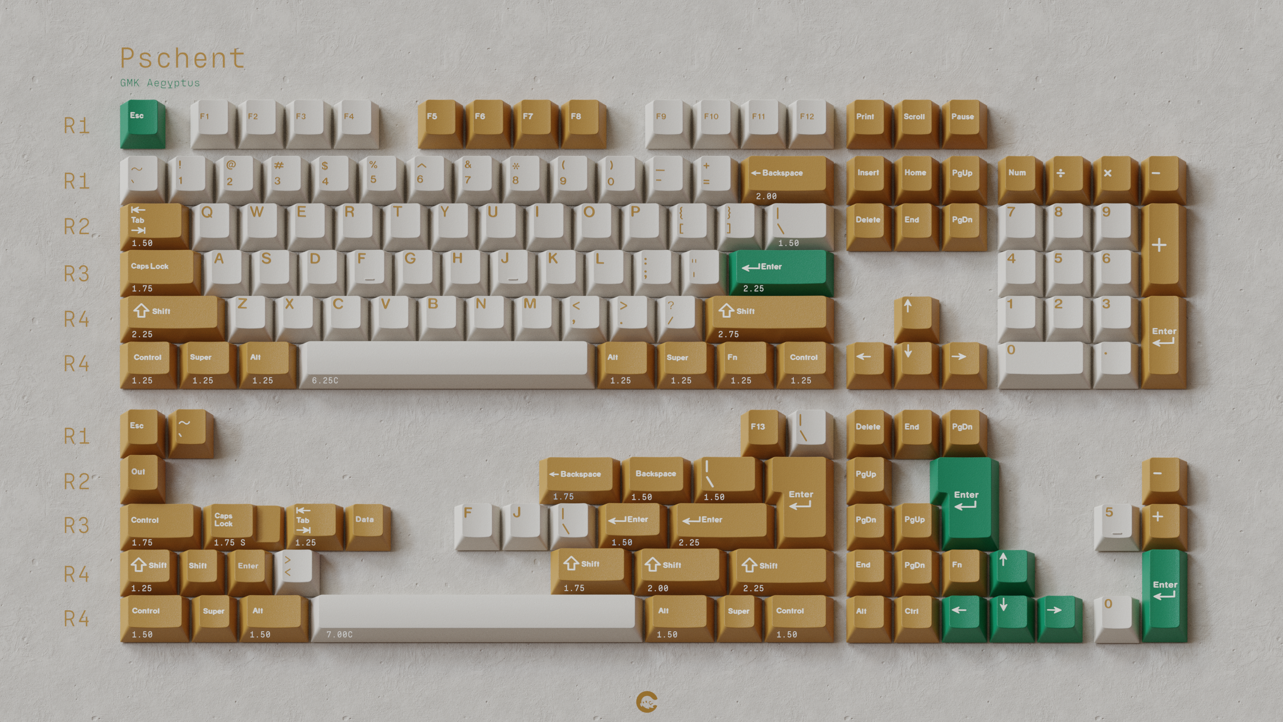 (In Stock) GMK Aegyptus