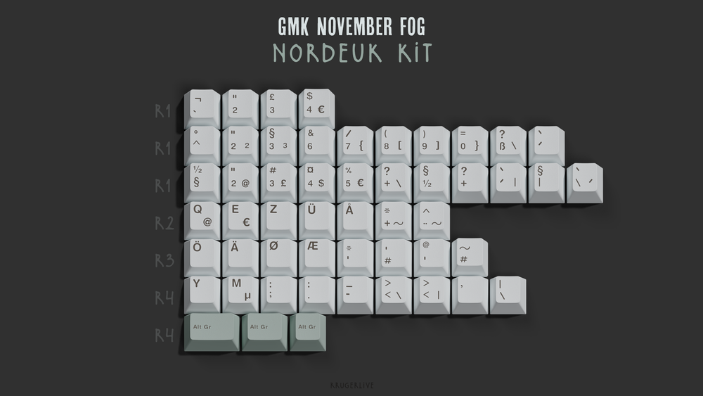
                  
                    (Group Buy) GMK November Fog
                  
                