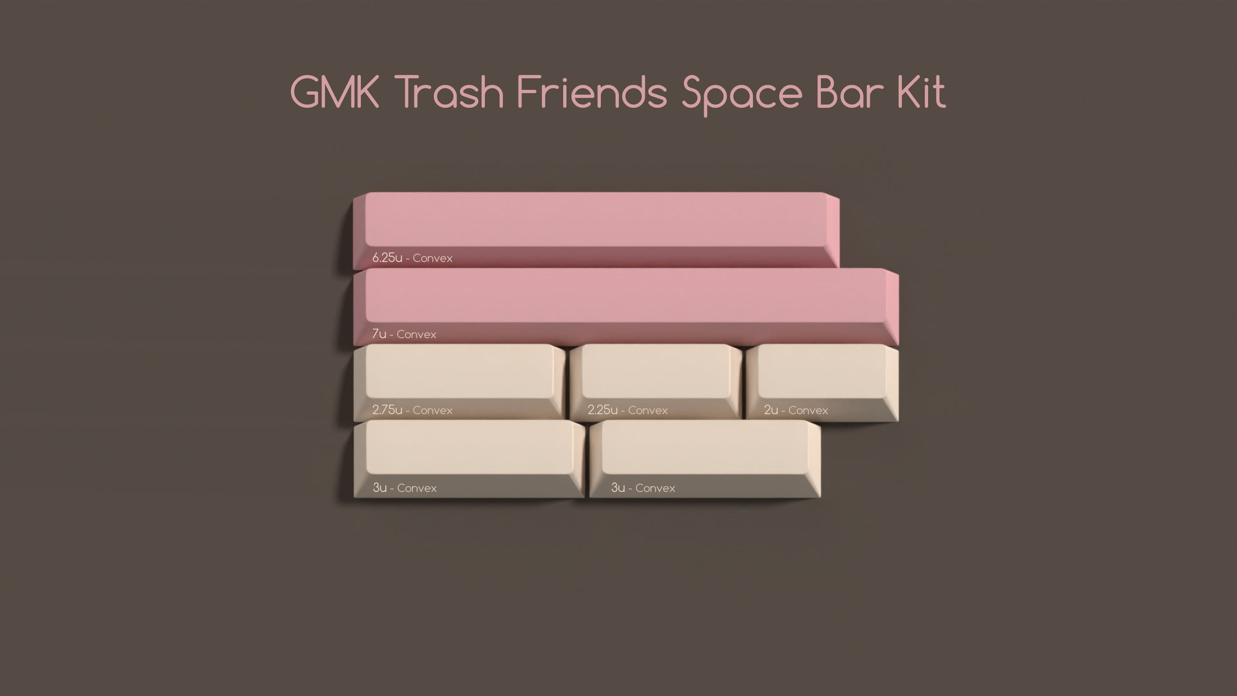 (Group Buy) GMK Trash Friends