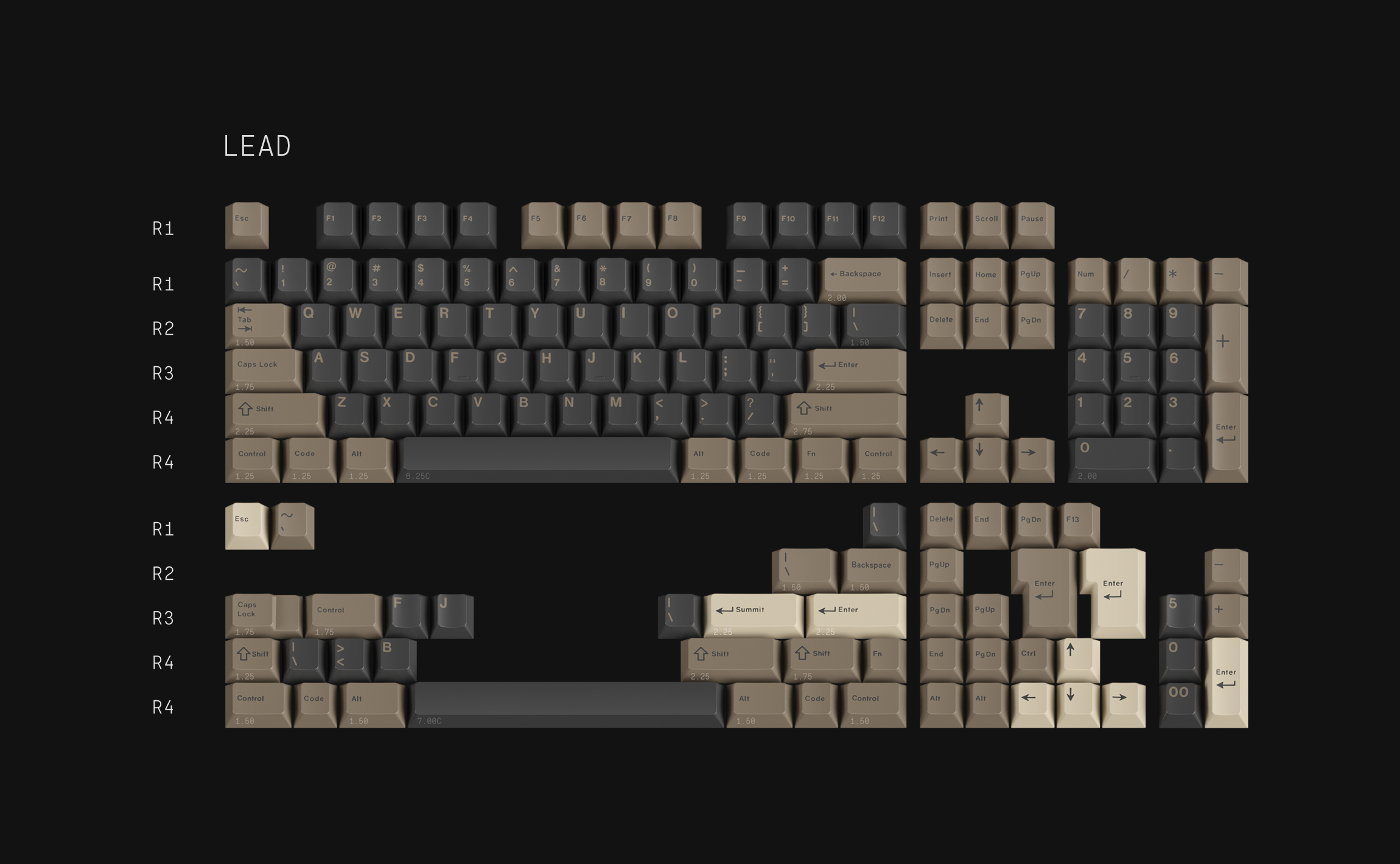 (In Stock) GMK Boulder Keyset